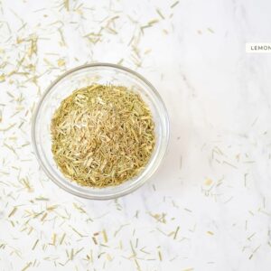 Organic Way Dried Lemongrass Fine Cut & Sifted Herbal Tea Organic & Kosher Certified 12LBS 8Oz