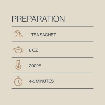 Rishi Tea Peppermint Herbal Tea Organic Caffeine Free Sachet Bags 50 Teabags