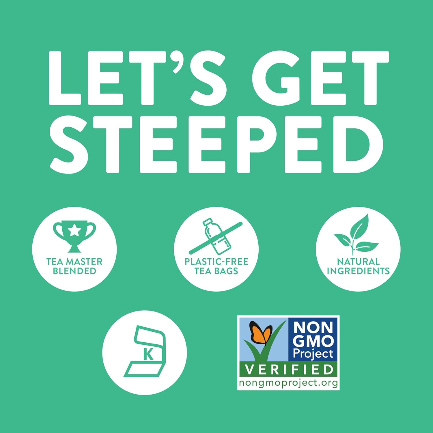 Stash Tea Ginger Peach Green Tea & Matcha Blend Box of 100 Tea Bags