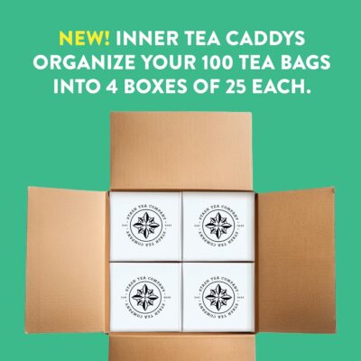 Stash Tea Ginger Peach Green Tea & Matcha Blend Box of 100 Tea Bags