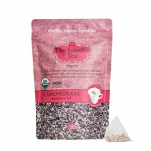 Suwirun Organic Lemongrass Tea 25 Bags Product of Thailand Refreshing Herbal Tea Caffeine Free
