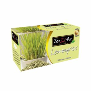 TEA 4U. BY ANVERALLY Lemongrass Herbal Tea Bags 25 Count Caffeine Free