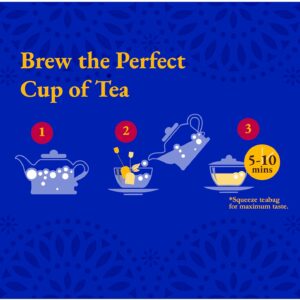 Tadin Lemongrass Herbal Tea Caffeine Free 24 Tea Bags Per Box Pack of 6