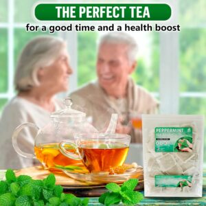 TeaDreamTea Peppermint Tea Bags Caffeine Free Healthy Mint Tea 200 Bags