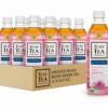 Teas' Tea Unsweetened Rose Green Tea 16.9 Ounce Pack of 12 Organic Sugar Free 0 Calories