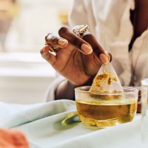 Teatulia Organic Chamomile Tea Bags 50 Pyramid Teabags Caffeine Free Herbal Camille Tea