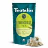 Teatulia Organic Lemongrass Tea 50 Pyramid Sachet Teabags Caffeine Free Herbal Lemon Grass Tea