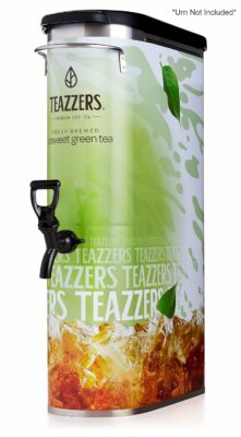 Teazzers Premium All Natural Green Tea Bags Unsweetened 1 ounce, 96 Teabags