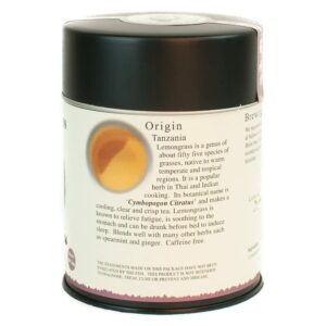 The Tao of Tea, Lemongrass Organic Herbal Tea 3 Ounce Tin