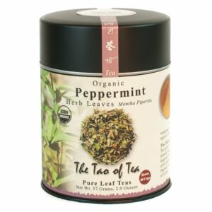 The Tao of Tea Peppermint Herbal Tea Loose Leaf 2 Ounce Pack of 1
