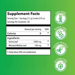 Triple Leaves Brand Nutra Slim Tea 20 Tea Bags