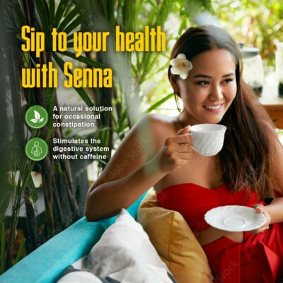 Uncle Lee's Tea Body Slim Tea Dieters Tea Caffeine Free Chinese Herbal Tea with Senna Leaves 30 Tea Bags