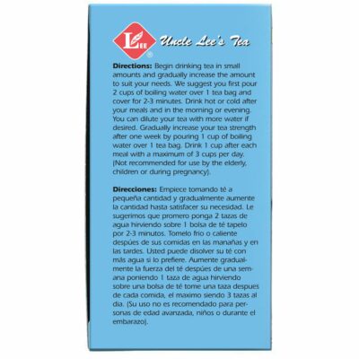 Uncle Lee's Tea Body Slim Tea Dieters Tea Caffeine Free Chinese Herbal Tea with Senna Leaves 30 Tea Bags