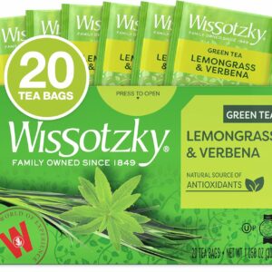 Wissotzky Lemongrass & Verbena Green Tea 20 Tea Bags