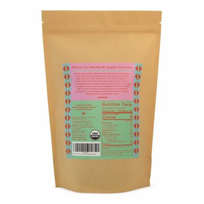 Zeeza Hibiscus Tea 1LB Organic Hibiscus Flowers from Egypt Cut & Sifted