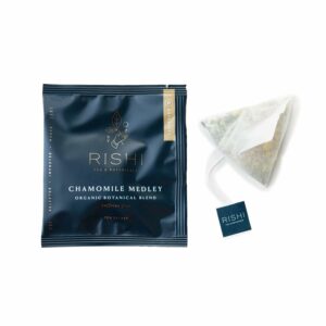 ishi Tea Chamomile Medley Herbal Tea Organic Caffeine Free 50 Teabags
