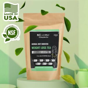 nutriEffect Weight Loss Herbal Tea Detox & Digestion Support Bloating Relief