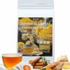 60Pcs Turmeric Ginger Cinnamon Tea Natural Turmeric Herbal Tea No Caffeine