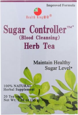 Health King Medicinal Tea Sugar Controller 2 Pack