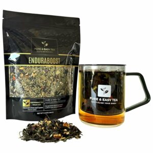 Pure And Easy Tea EnduraBoost Natural Energy & Endurance Tea 30 Day Supply