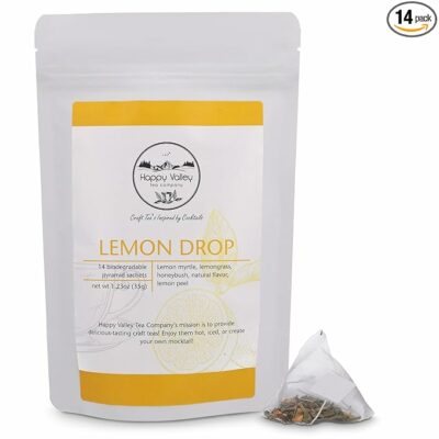 Lemon Drop Craft Herbal Tea Blend by Happy Valley Tea