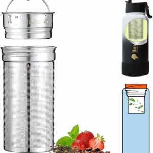 Lexlion Water Bottle Tea Infuser for Loose Leaf Tea
