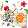 Olinda Health & Vitality Tea Gift Box Tea Samplers Organic Tea Bags 9 Vareity Pack Individually Wrapped 45 Tea Bags Pack of 1