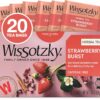 Wissotzky Strawberry Burst Herbal Tea 20 Tea Bags Caffeine Free Tea