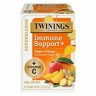 Twinings Superblends Immune Support Herbal Tea 16 Tea Bags Pack of 1