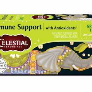 Celestial Seasonings Immune Support Green Tea 20 Tea Bags