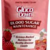 GLUCODOWN Delicious Raspberry Tea Mix Blood Sugar & Cholesterol 45 Servings