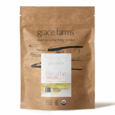 Grace Farms BREATHE Wellness Tea Blend Immunity and Digestion Support 50 Sachet