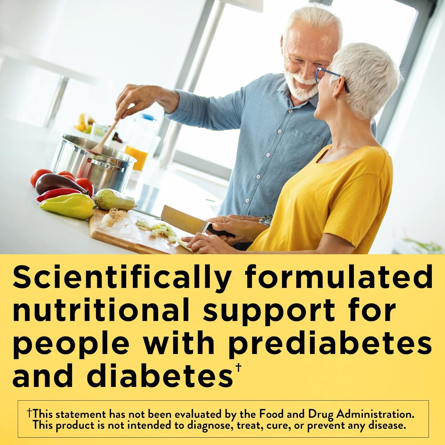 Nature Made Daily Diabetes Health Pack Dietary Supplement for Nutritional Support 30 Packets