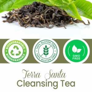 Milamiamor Terra Santa Cleansing Tea Digestive Relief & Bloating Reduction 14 Tea Bags