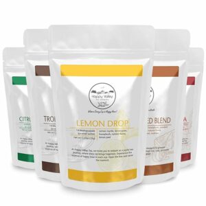 Lemon Drop Craft Herbal Tea Blend by Happy Valley Tea