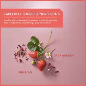Wissotzky Strawberry Burst Herbal Tea 20 Tea Bags Caffeine Free Tea