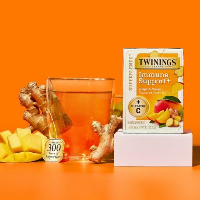 Twinings Superblends Immune Support Herbal Tea 16 Tea Bags Pack of 1