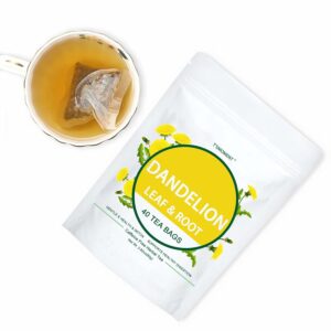 Dandelion Leaf & Root Tea bags 40 Teabags Natural Dandelion Tea for Liver & Kidney Health Caffeine free