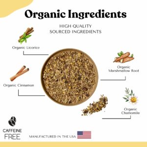 Digestive Tea Leaky Gut Blend by AutoimmuniTea Overall Digestive Support 15 Tea Bags