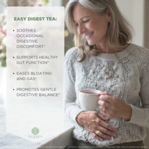 Organic Easy Digest Tea Gas Digestion Relief Bloating and Belly Comfort Loose Leaf