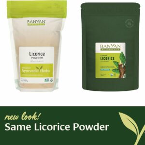 Banyan Botanicals Licorice Powder Organic Licorice Root Powder 1 lb