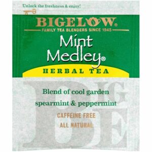 Bigelow Mint Medley Herbal Tea Bags 28 Teabags Pack of 1