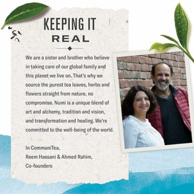 Numi Organic Honeybush Tea 18 TeaBags Sweet South African Herbal Tea