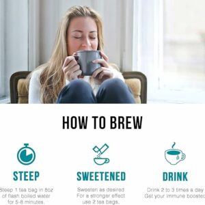 Guava Leaf Tea 24 Tea Bags 100% Organic Natural Guava Leaves Tea