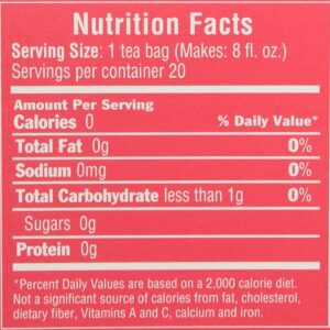 Triple Leaf Tea Black Tea Bags Rose 20 Teabags