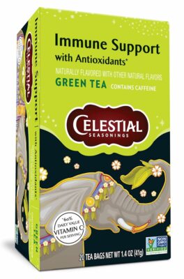 Celestial Seasonings Immune Support Green Tea 20 Tea Bags