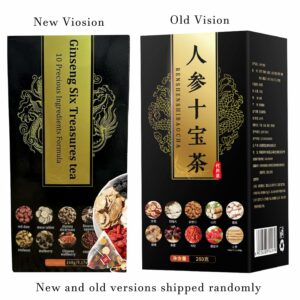 Ginseng Six Treasure Kidney & Liver Cleansing Tea With 10 Ingredients Pack of 1