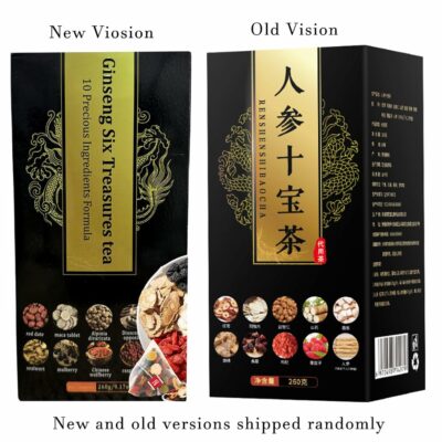 Ginseng Six Treasure Kidney & Liver Cleansing Tea With 10 Ingredients Pack of 1