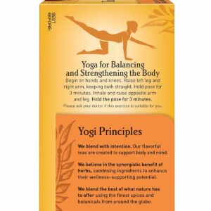 Yogi Tea Honey Chai Turmeric Vitality 16 Teabags