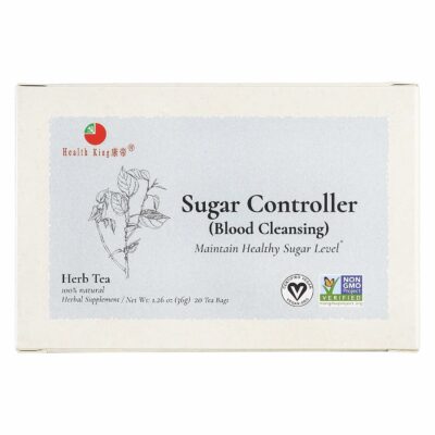 Health King Sugar Controller Herb Tea 20 Teabags Pack of 4